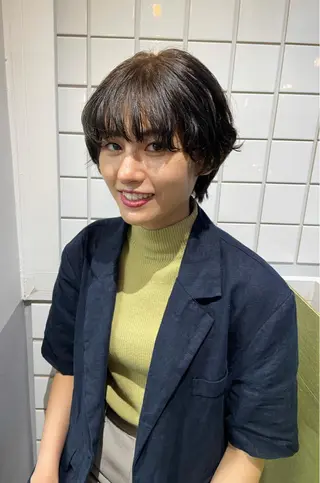 ショート カラー ｔｏ ｋｉのヘアスタイル