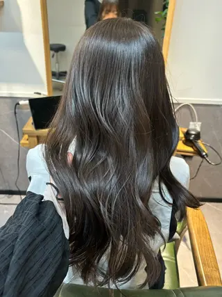 ロング カラー 似合わせカット/ 艶カラー/いらみなのヘアスタイル