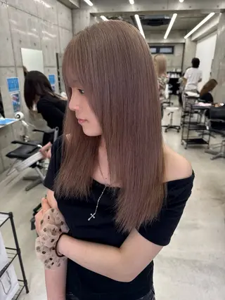 カラー Asami/名古屋/ ハイトーン/デザインのヘアスタイル