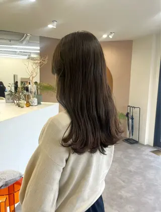 カラー 透明感カラー🌼 沙奈のヘアスタイル