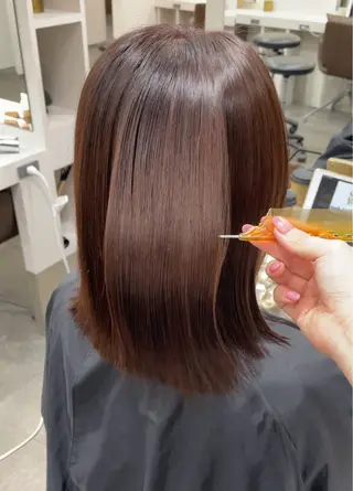 セミロング 美髪矯正特化美容師✨ あんりのヘアスタイル