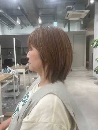 ミディアム マツシマ カンタのヘアスタイル