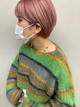 ショート -福岡博多筑紫口- 大津成美のヘアスタイル