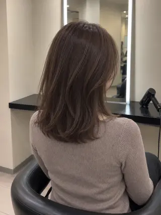 ミディアム 🌈ウルトワ水素 髪質改善naru🌈のヘアスタイル