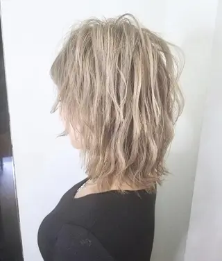ショート カラー メンズ縮毛矯正 細谷碧海のヘアスタイル