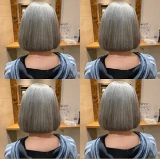 ミディアム カラー レイヤー×艶髪特化 マネージャー安藤光司のヘアスタイル