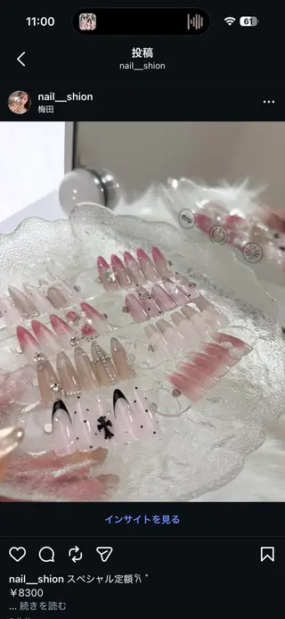 ネイル パラジェル取扱店 /しおんのネイルデザイン
