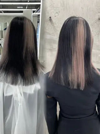 ミディアム モリシタ チョウのヘアスタイル
