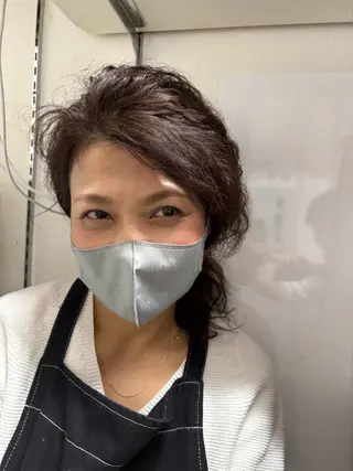 ミディアム 当時予約大歓迎ですよ ❤️フウちゃん❤️のヘアスタイル