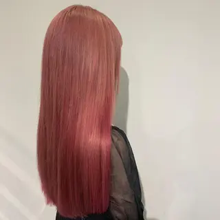 ロング しもかわ かほのヘアスタイル