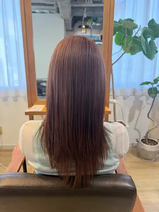 ミディアム RENA|透明感 カラー×癒しスパのヘアスタイル