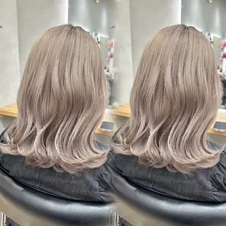 ミディアム カラー ✨NOAHLNOVA レイヤー・カラー✨のヘアスタイル