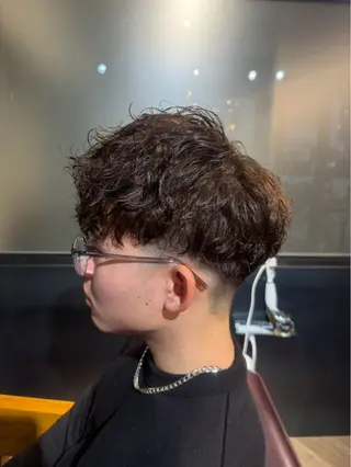 ショート パーマ キッズ 南條 廉のヘアスタイル