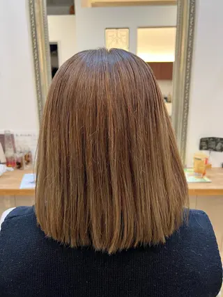 ミディアム カラー 🐰ハイトーンカラー 畠山　渡🐰のヘアスタイル