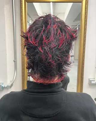 ショート カラー メンズ 艶髪/透明感カラー tawadaのヘアスタイル