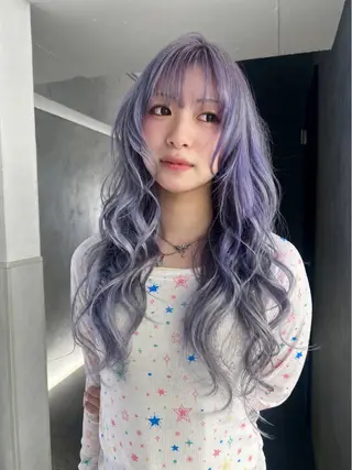 カラー Akari🧬レイヤ ー/ハイトーン/天神のヘアスタイル