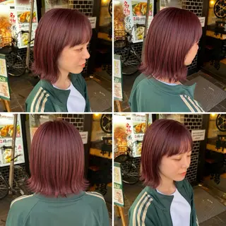 ショート 【暗染めカラー】 【暖色カラー】圭真のヘアスタイル