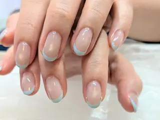 ネイル coffret.富雄 きしむらるりのネイルデザイン