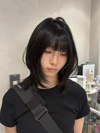 ミディアム Yuta✂︎ 韓国レイヤー🪽のヘアスタイル