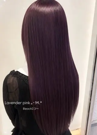 ロング 花華 /九大学研都市 /ブリーチなしカラーのヘアスタイル