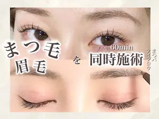 マツエク・マツパ 上村ひかる🫧束感 パリエク/マツパのマツエク・マツパデザイン