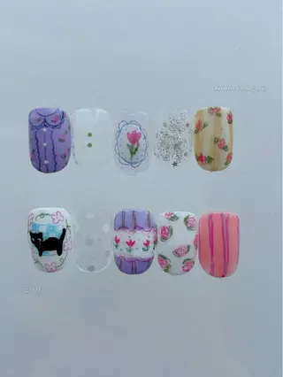 ネイル BRooCH yuzuのネイルデザイン