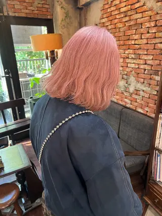 カラー 《原宿》暖色カラー kokoaのヘアスタイル