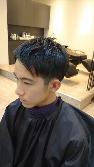 メンズ アイハラ クニタカのヘアスタイル
