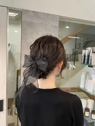 ヘアアレンジ Rena/韓国 /ワンホンヘアのヘアスタイル