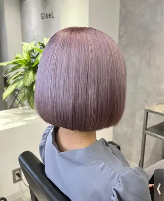 ショート カラー ヘアアレンジ hiiko顔まわり カットのヘアスタイル