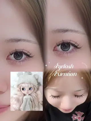 マツエク・マツパ aya🎀JR茨木/ マツエク/LEDのマツエク・マツパデザイン