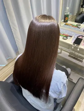 パーマ 💙透明感カラー/ 縮毛矯正/ゆうな💙のヘアスタイル
