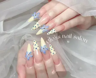 ネイル ゆり🌷 gloss nailのネイルデザイン