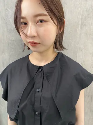 ショート カラー 博多🍒ボブ🌼 ショート🌻大津成美のヘアスタイル