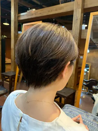 ショート @kutsu tetsuoのヘアスタイル