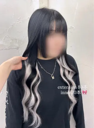 ロング カラー 🎀ハイトーン. 難波.RISA🎀のヘアスタイル