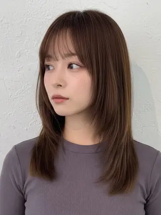 セミロング 🌼kuschel 女性優先🎀髪質改善のヘアスタイル