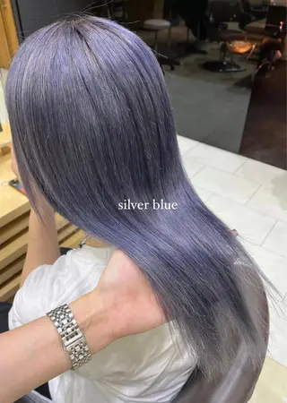 ミディアム カラー 海外girl🤎 透明感ベージュmaoのヘアスタイル