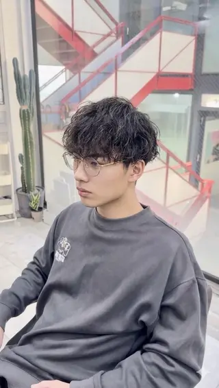 パーマ メンズパーマ 特化Enhanceのヘアスタイル