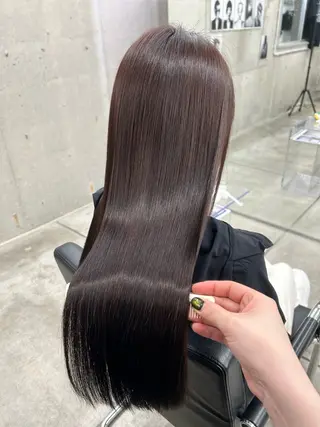 ロング 北浦 雅のヘアスタイル