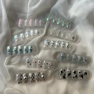 ネイル パラあり！フィルイン 美フォルムのネイルデザイン