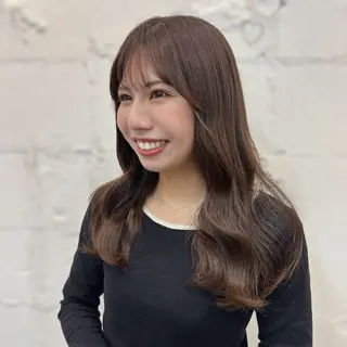 ミディアム 髪質改善♡ 保坂汐音のヘアスタイル