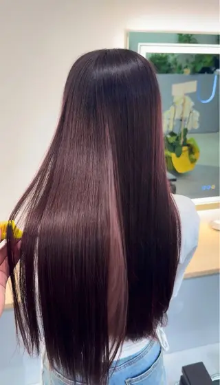 ロング カラー 松本 匠のヘアスタイル