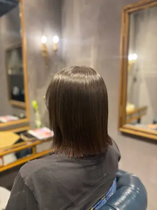ミディアム Nanaka Luana  難波店のヘアスタイル