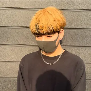 カラー メンズ ⭐️フウタ⭐️/郡山 /透明感カラーのヘアスタイル