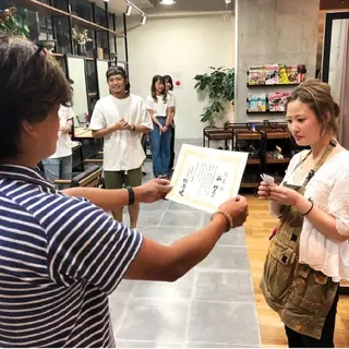 セミロング 谷 結奈のヘアスタイル