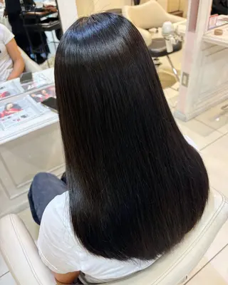 ロング 高橋 佑のヘアスタイル