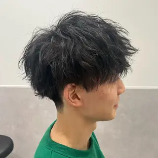 ショート パーマ メンズ特化美容師 大野彩芽の眉毛・アイブロウイメージ