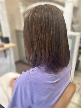 ミディアム 水田 誠貴のヘアスタイル