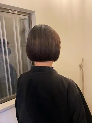 ショート ムナカタ アカリのヘアスタイル